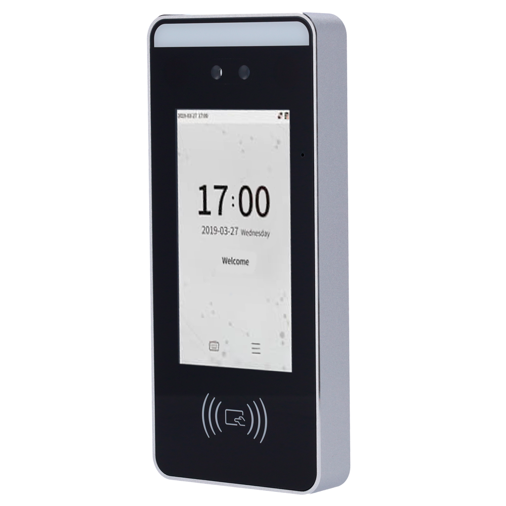 Terminale Biometrico Controllo Accessi e Presenze ZKTeco ZK-VL-SPEEDFACE-V5LN-RFP-12-W – Viso, Palmo, RFID | Display 5"