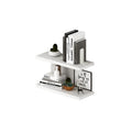 LAUNDRY COPPIA MENSOLE 60×23 CM BIANCO FRASSINO