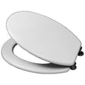 Copriwater Legno Poliestere Serie Univers Bianco