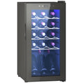Cantinetta Vino Frigorifero 15 Bottiglie 44L Total Black