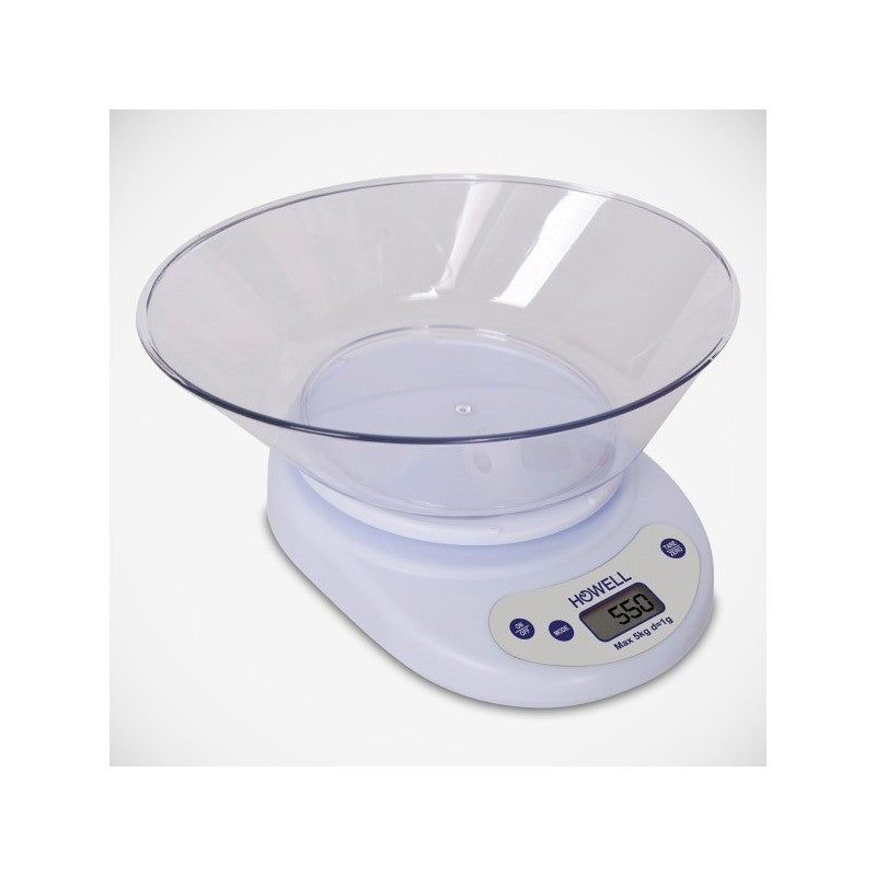 Howell Bilancia Digitale Da Cucina 5 Kg
