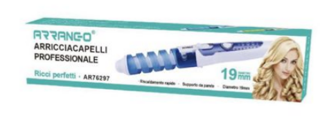 Arricciacapelli Professionale AR76297 – Confezione 2 Pezzi (1+1 Omaggio)