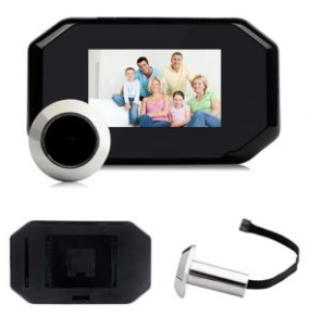 Spioncino Digitale 3,5 Pollici Smart Doorbell con Schermo Integrato