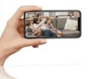 Telecamera IP Cam HD Wireless LED IR LAN Motorizzata per iOS e Android - AJK48636