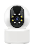 Telecamera IP Cam HD Wireless LED IR LAN Motorizzata per iOS e Android - AJK48641