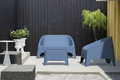 Salotto Matera 4 Pezzi – Colore Azzurro