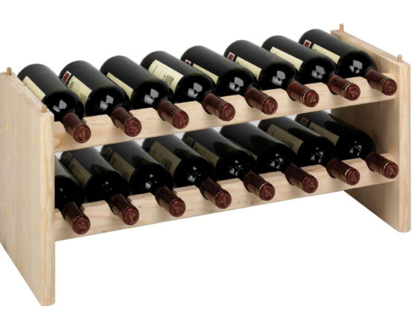 ART.CAP9508 Cantinetta in Pino 16 Bottiglie