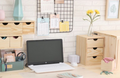 Art. cap87623 Cassettiera Mini in Legno 3 Cassetti 21x20x28h cm
