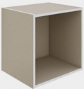 Art. cap509733 Cubo Contenitore Avana 35x29,2x35h cm