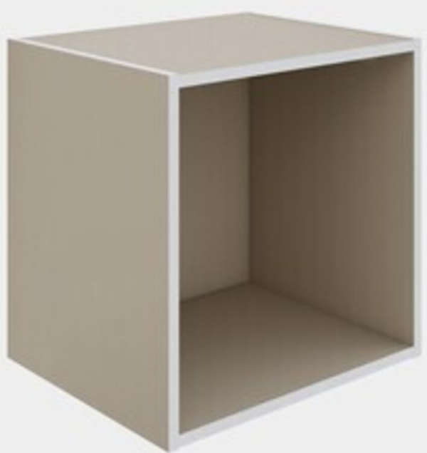 Art. cap509733 Cubo Contenitore Avana 35x29,2x35h cm