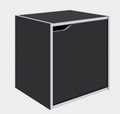 Cubo Contenitore Grigio Ardesia 35x29x35h cm