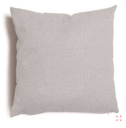 Cuscino Tulipano 43x43 cm Grigio Confezione 6 Pezzi