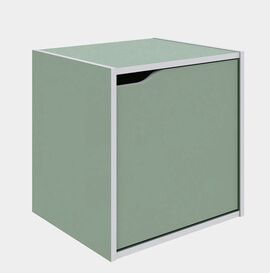 Anta Per Cubo Contenitore 35x35 Cm Color Verde Salvia