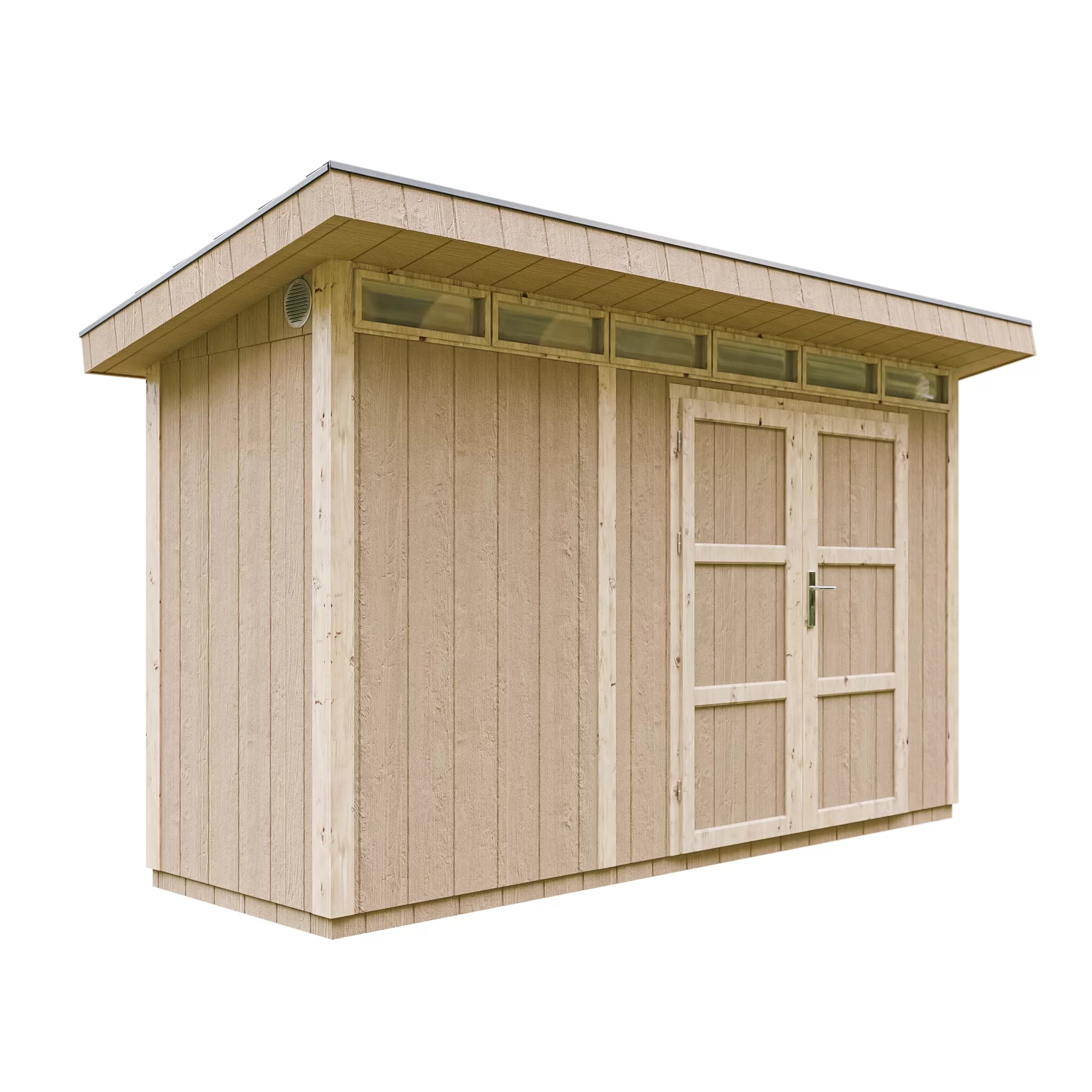 Casetta da Giardino LP SmartSide Slim 118x368xH239 cm 4 m² con Guaina