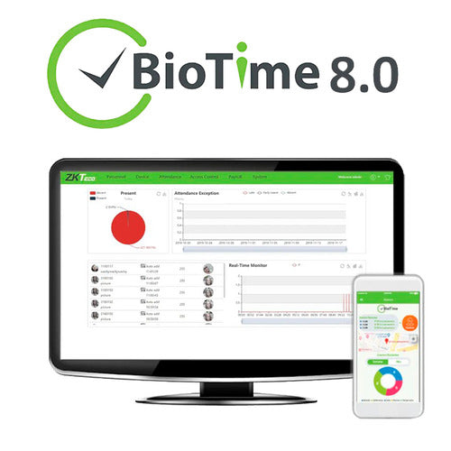 Licenza App Rilevazione Presenze ZKTeco – 60 Utenti App