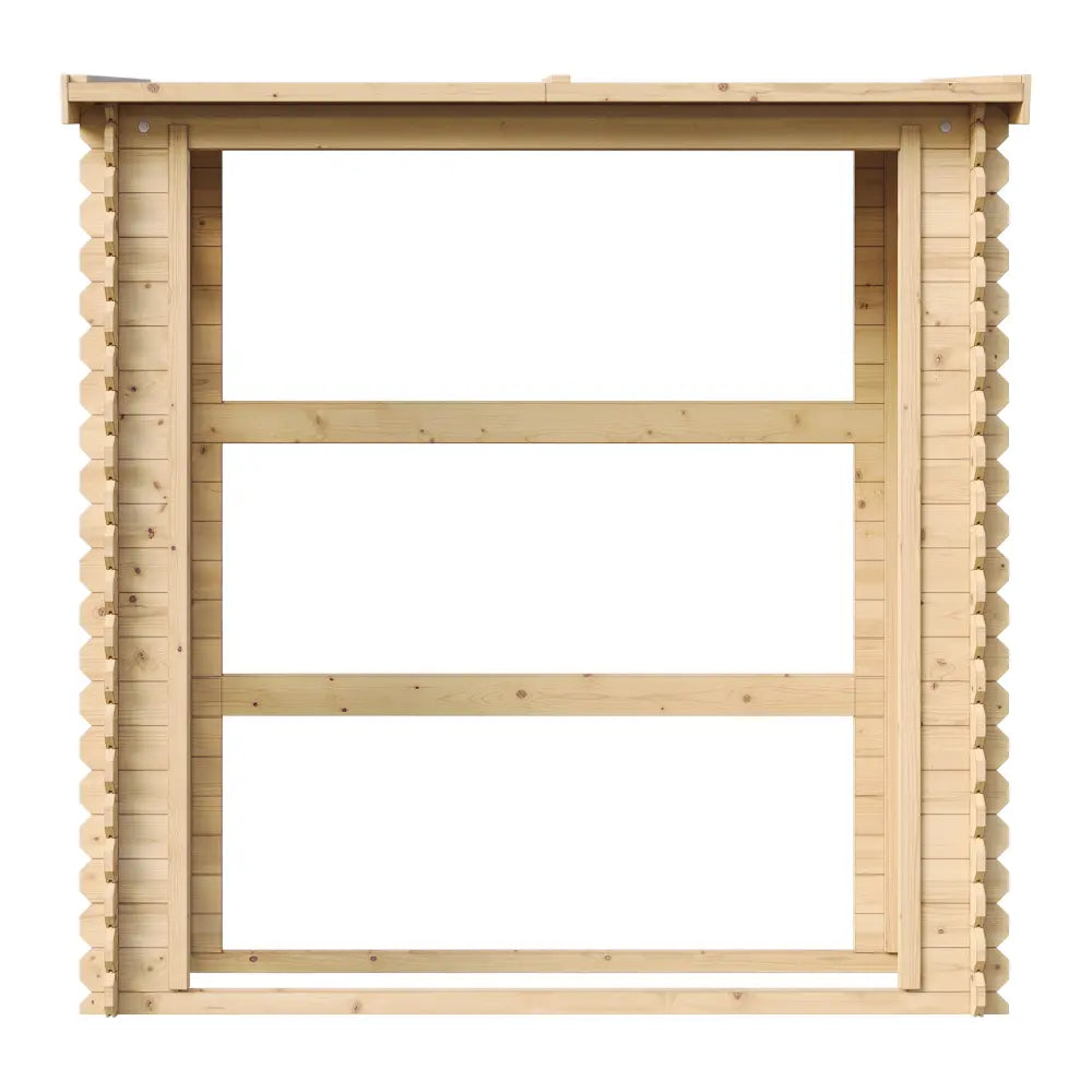 Legnaia da Esterno in Legno 168x70 cm 1.75m³