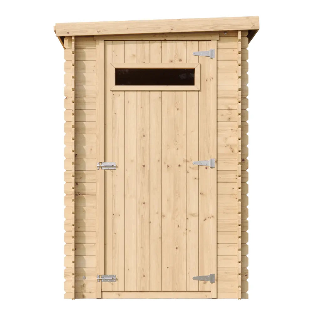 Casetta da Giardino in Legno con Pavimento 130x235 cm 3 m²