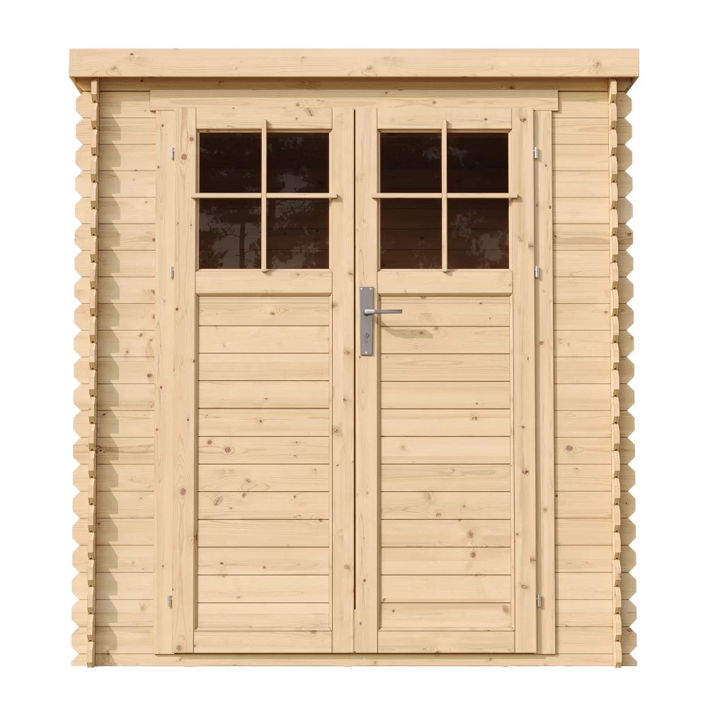 Casetta da giardino in legno CON PAVIMENTO – 200 x 200 cm – 4 m2