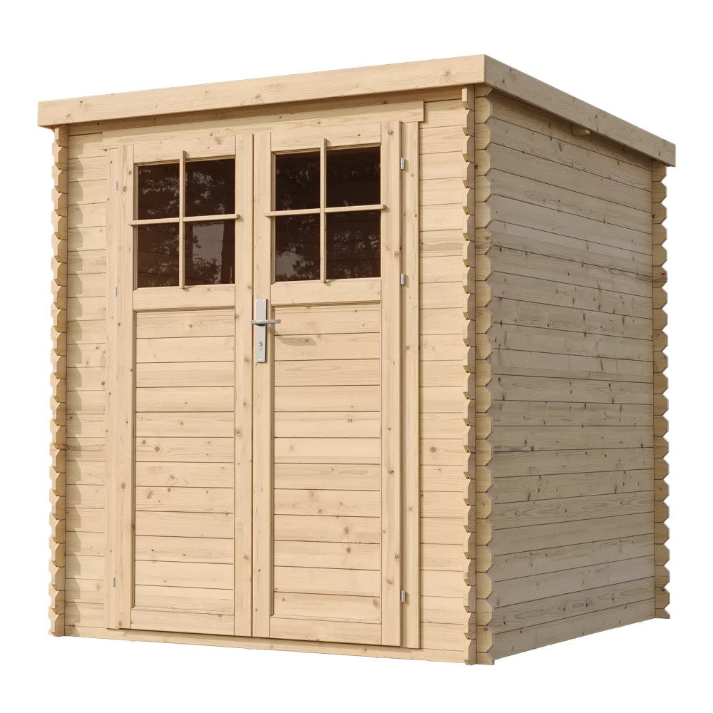 Casetta da giardino in legno CON PAVIMENTO – 200 x 200 cm – 4 m2
