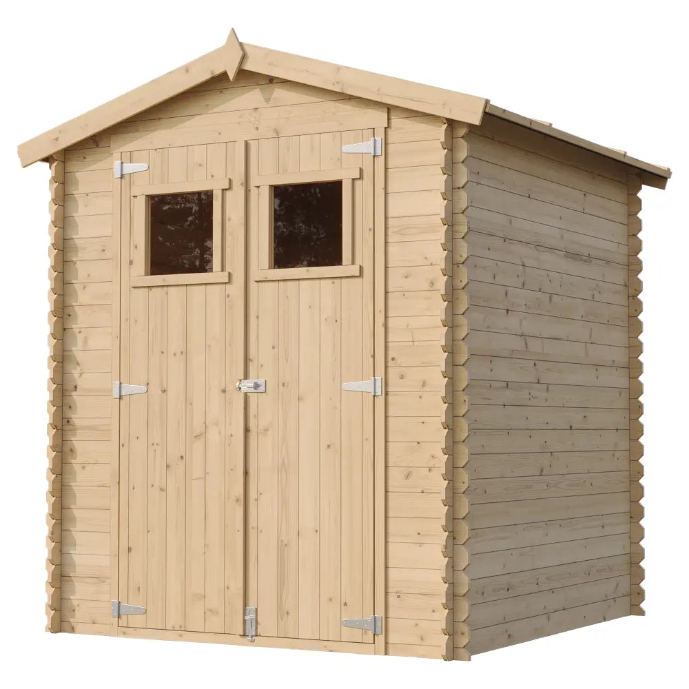 Casetta da Giardino in Legno con Pavimento 180x180 cm 3 m²