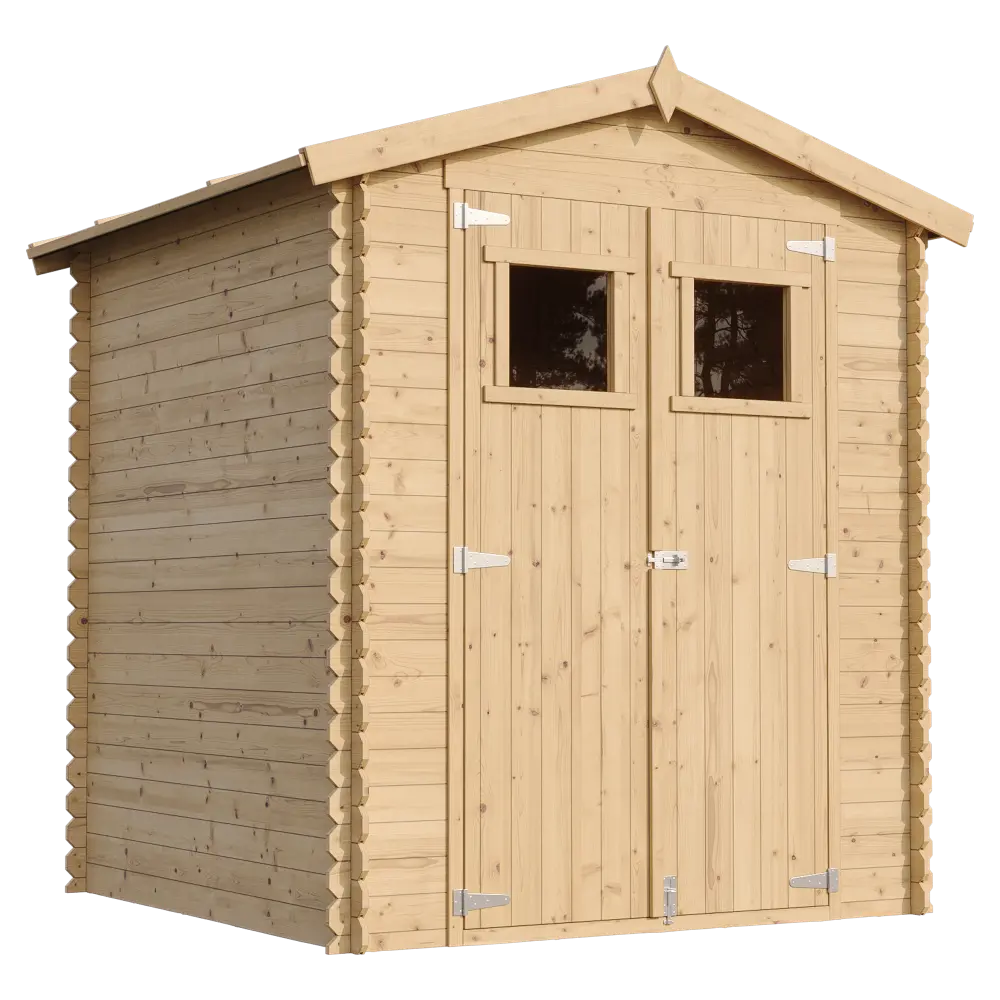 Casetta da Giardino in Legno con Pavimento 180x180 cm 3 m²