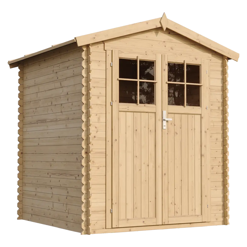 Casetta da Giardino in Legno Senza Pavimento 180x180 cm 3 m²
