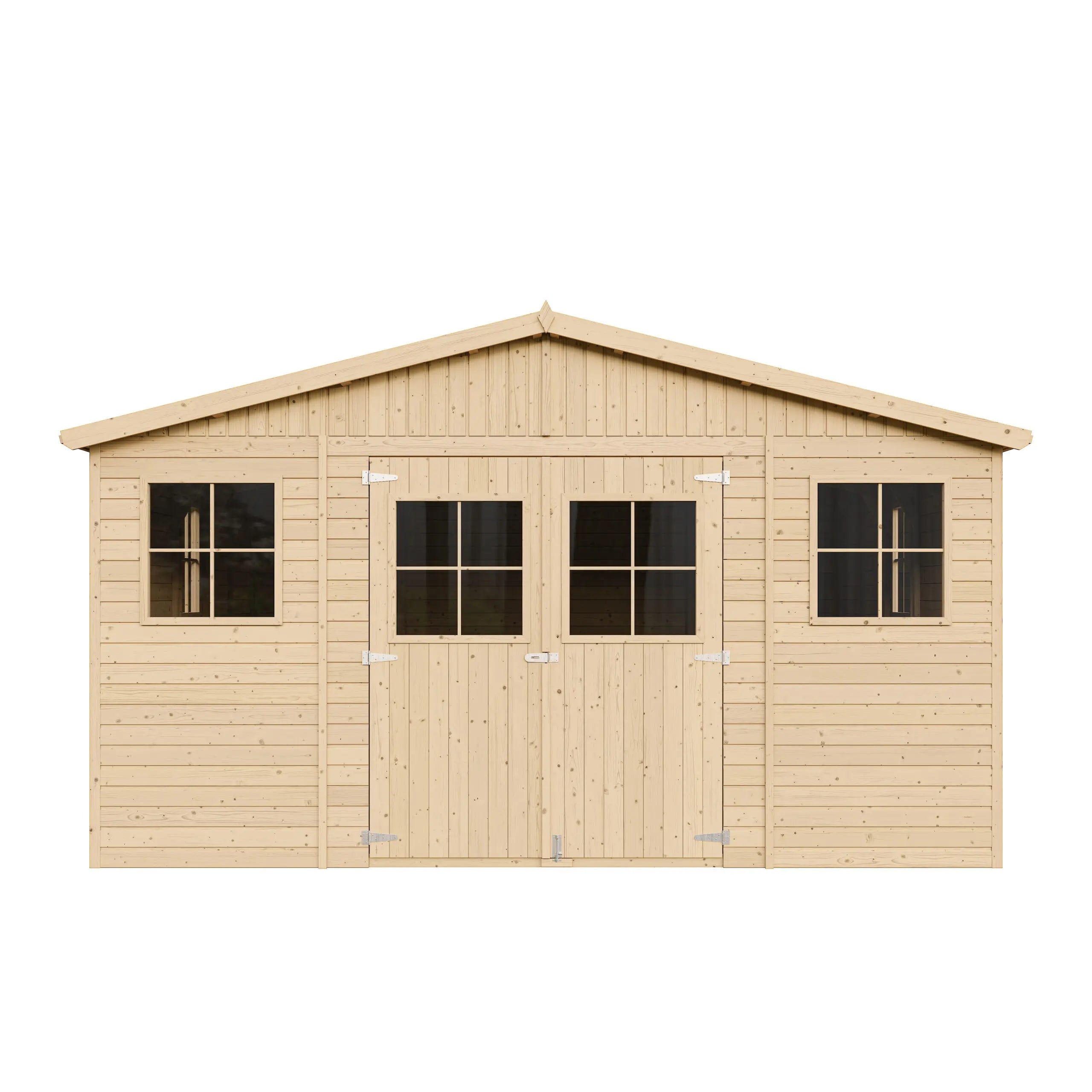Casetta da Giardino in Legno con Pavimento Timbela M333 401x493 cm 20 m²