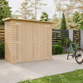 Casetta da Giardino in Legno 205x101 cm 2 m² Senza Pavimento