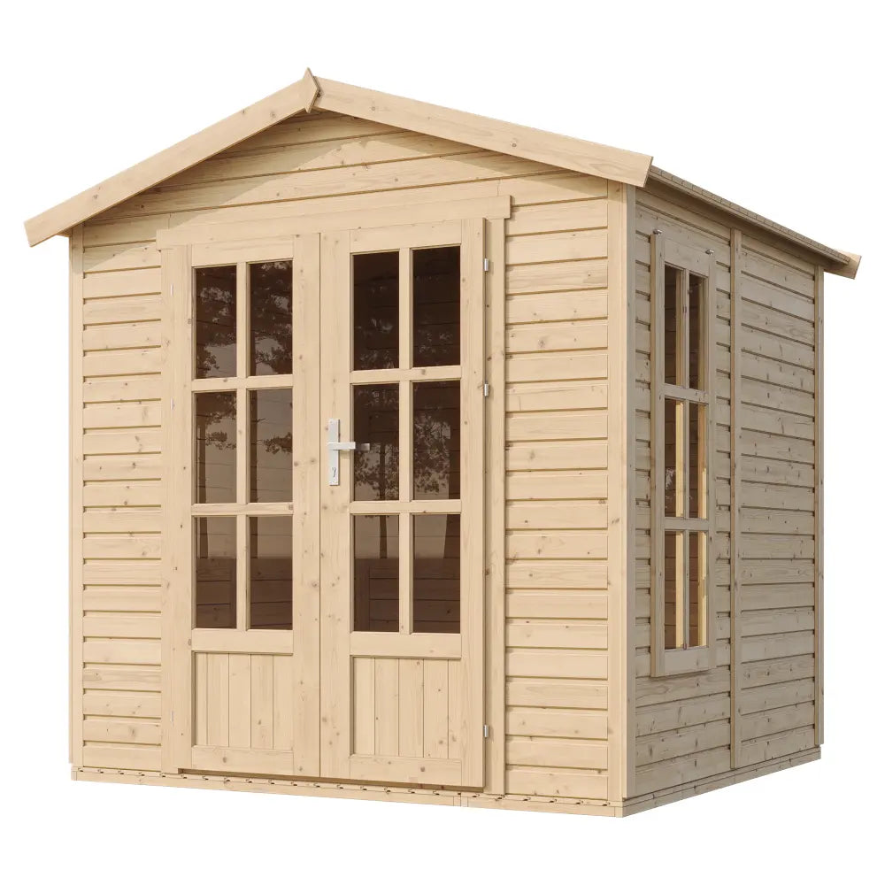 Casetta da giardino ricreativa – 205 x 199 cm – 4 m2- SENZA PIASTRELLE