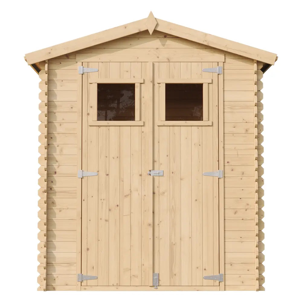 Casetta da giardino in legno SENZA PAVIMENTO – 130 x 180 cm – 2 m2