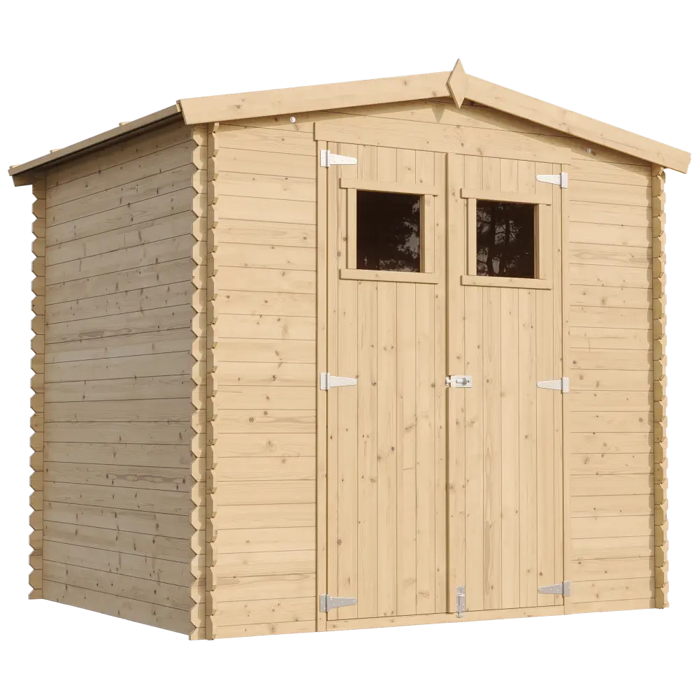 Casetta da Giardino Blockhouse in Legno con Pavimento LP ProStruct 220x220 cm 4 m²