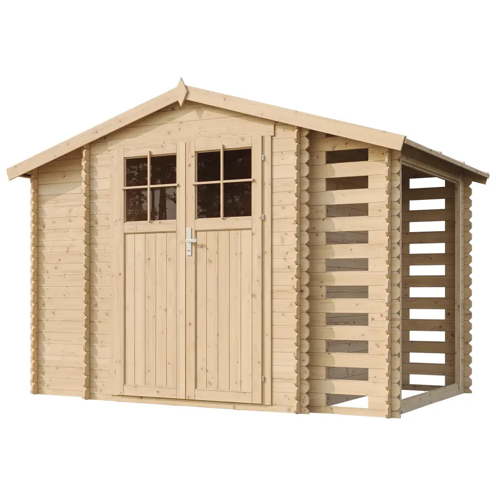 Casetta da Giardino in Legno  Senza Pavimento 312x200 cm 6m²