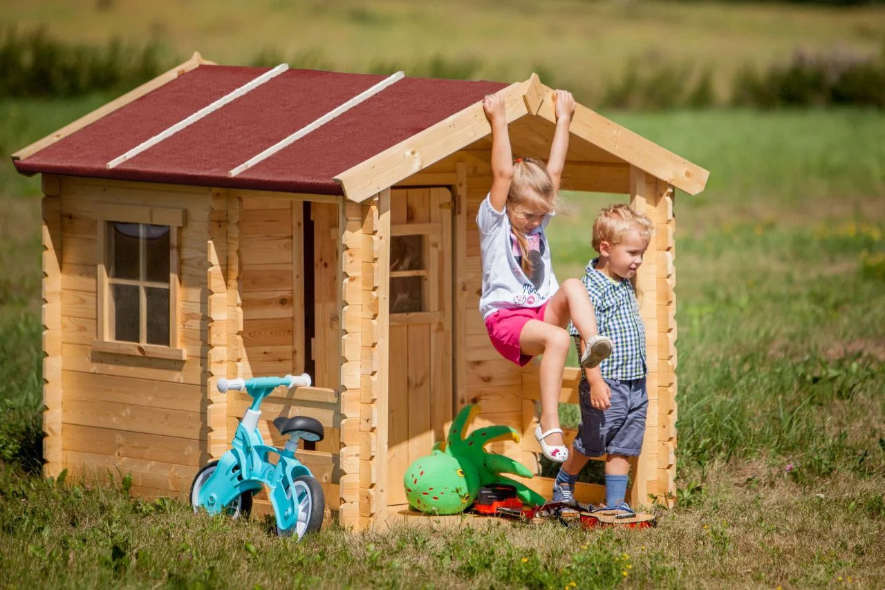 Casetta per bambini in legno – 130 x 164 cm