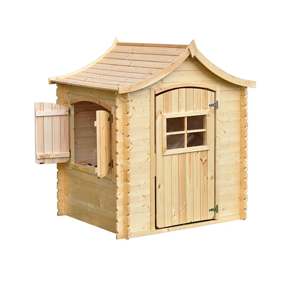 Casetta per bambini in legno SENZA PAVIMENTO – 106 x 130 cm