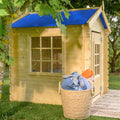 Casetta per bambini in legno – 105 x 105 cm