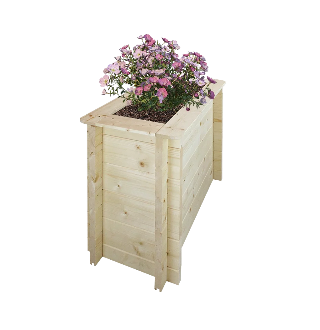 Fioriera in Legno 38x78xH57cm Timbela M612