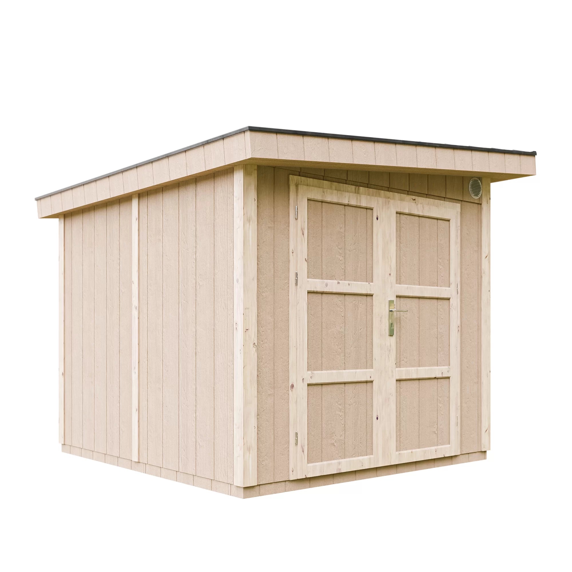 Casetta da Giardino in Pannelli LP SmartSide 236x250xH237 cm 6 m² con Guaina