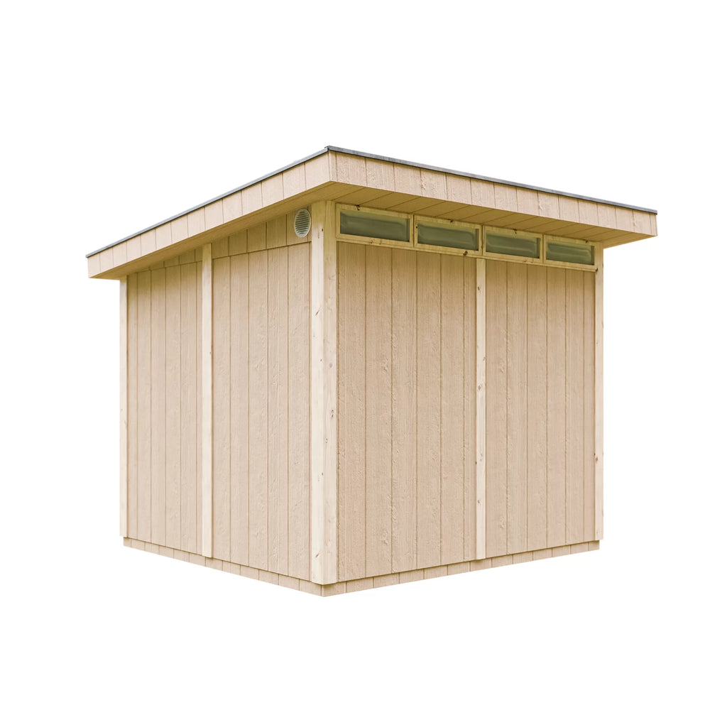 Casetta da Giardino in Pannelli LP SmartSide 236x250xH237 cm 6 m² con Guaina