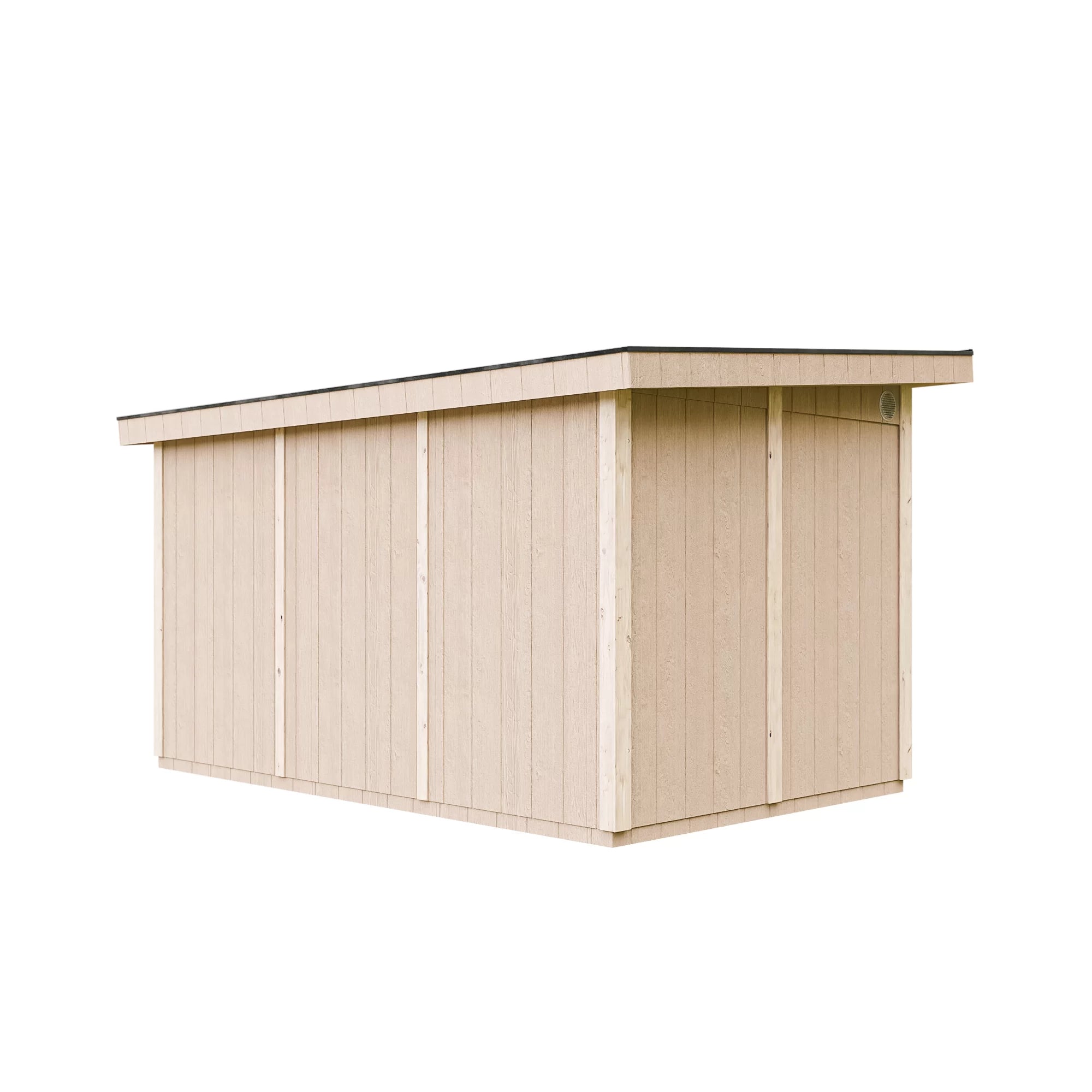 Casetta in pannelli – 236 x 368 x 237 cm – 9 m2