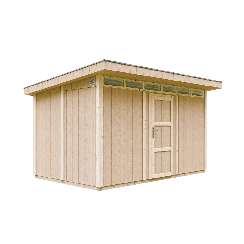 Casetta da Giardino in Pannelli Timbela M904 236x368 cm 9 m²