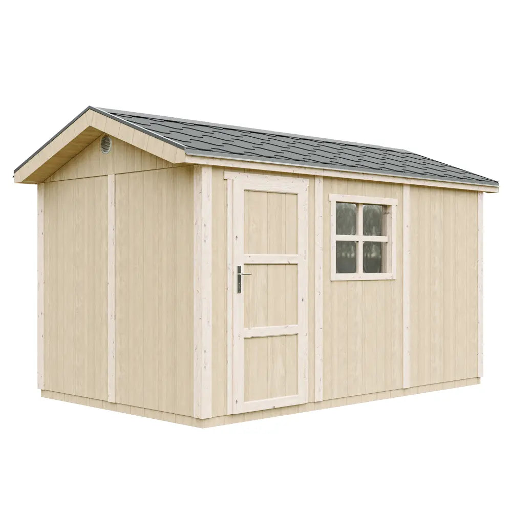 Casetta da Giardino LP SmartSide 9 m² 236x368 cm con Doppia Porta e Tegole