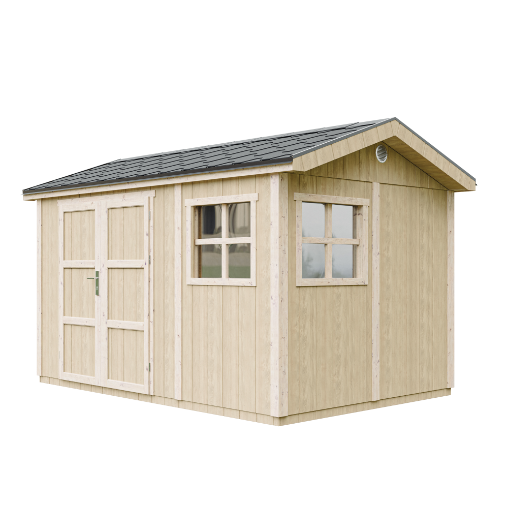 Casetta in pannelli LP SmartSide – 236 x 368 cm – 9 m2