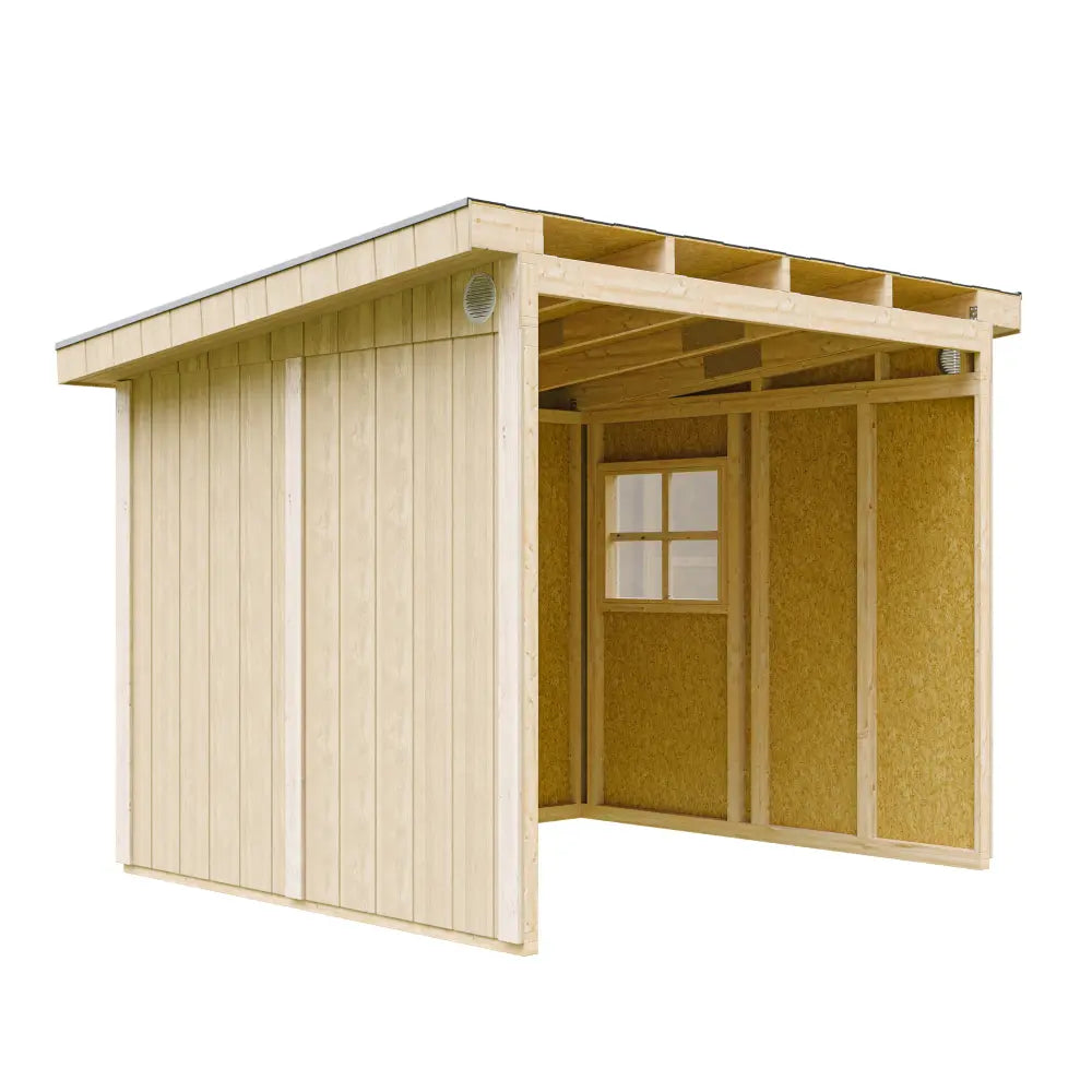 Casetta da Giardino in Pannelli LP SmartSide 236x250xH237 cm 6 m²