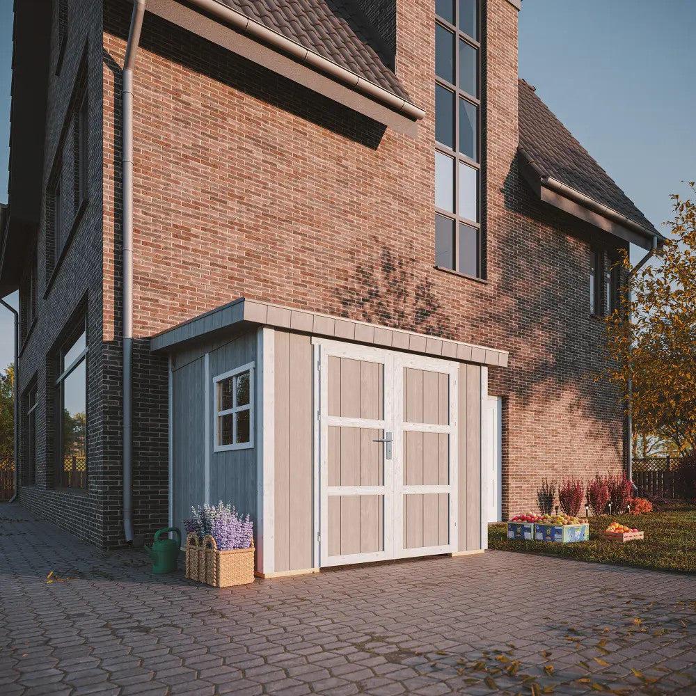 Casetta da Giardino in Pannelli LP SmartSide 236x250xH237 cm 6 m²