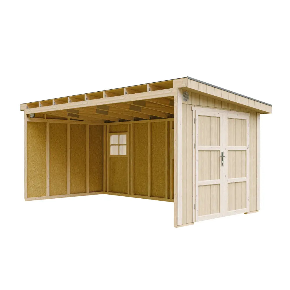 Casetta da Giardino in Pannelli LP SmartSide Timbela M940 236x486 cm 11 m²