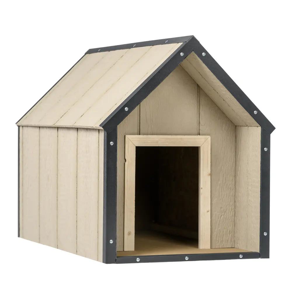 Timbela M971 Cuccia per Cani in Legno LP SmartSide Taglia M 57x95 cm