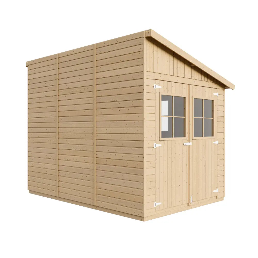 Casetta da Giardino in Legno 205x297 cm 6 m² Senza Pavimento