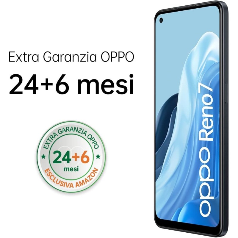 OPPO Reno 7 4G 8GB/128GB 6.43" Italia Black