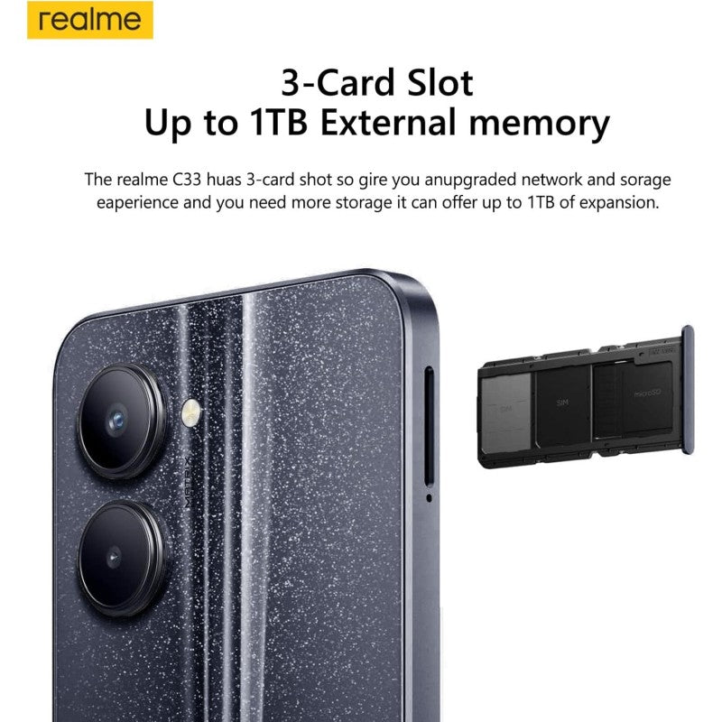 Realme C33 4GB/128GB EU Night Sea