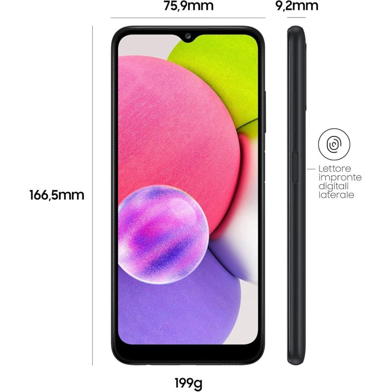 Samsung Galaxy A03s 3GB/32GB 4G Global Black